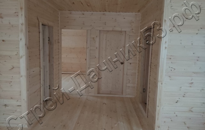 4 Каркасно-щитовой дом   Д-3, 9х8,5м, 67,5 М², Владимирская область, Ковровский район, село Большие Всегодичи. (5)